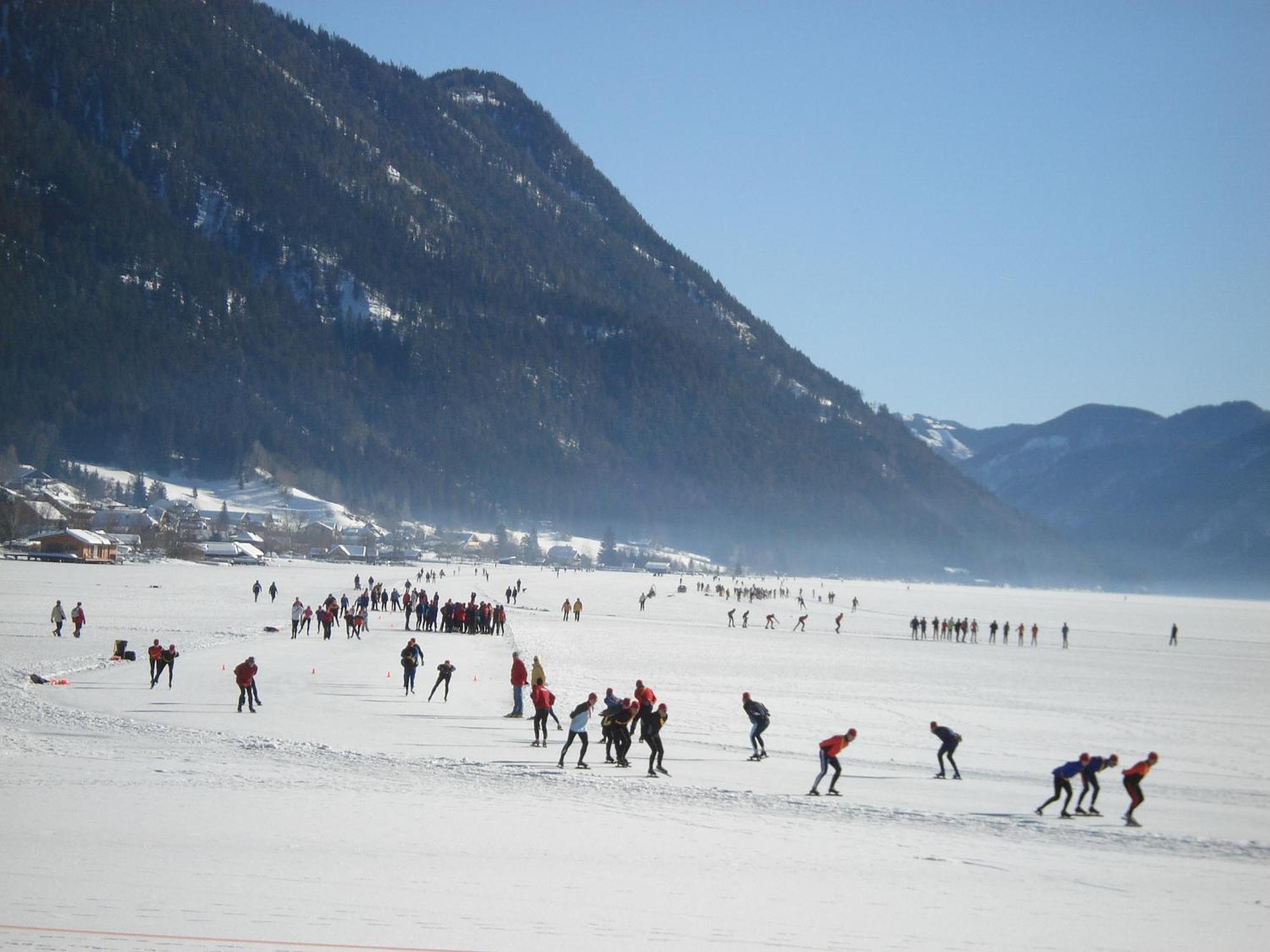 Ferienwohnungen Plattner Weissensee Esterno foto